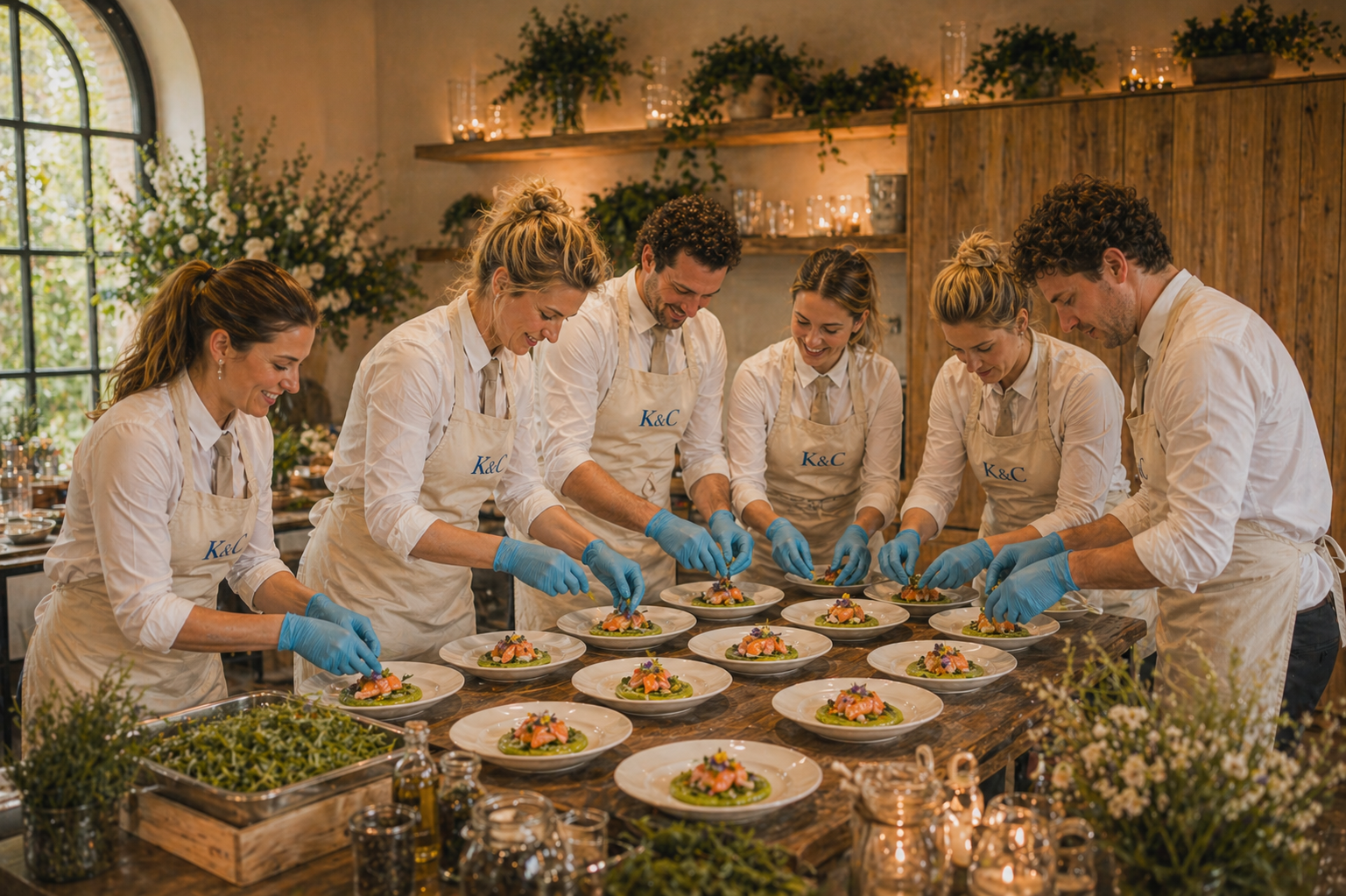 Catering service op locatie