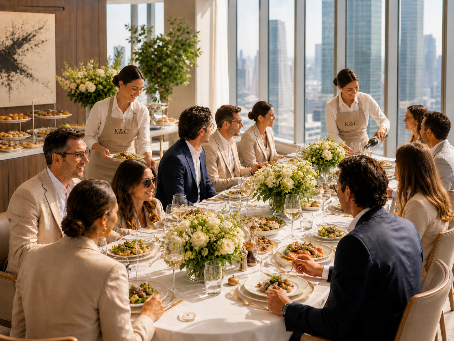 Zakelijke lunch catering