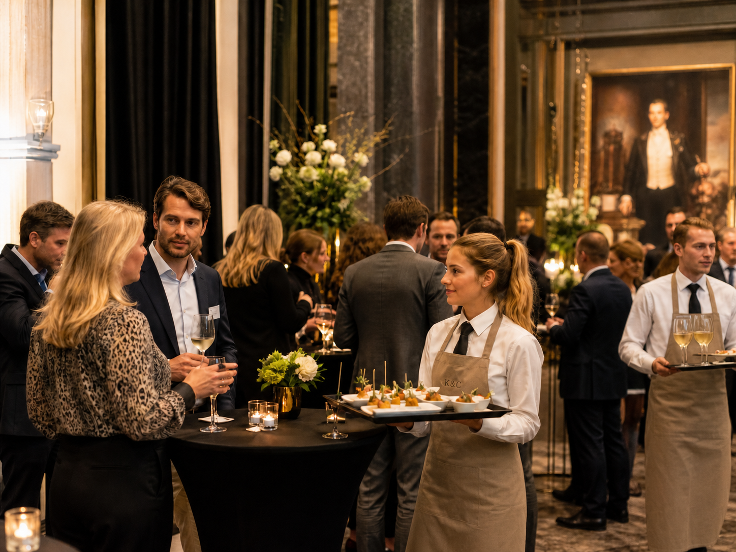 Walking dinner catering
